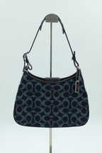 Coach Signature Hobo Shoulder Bag