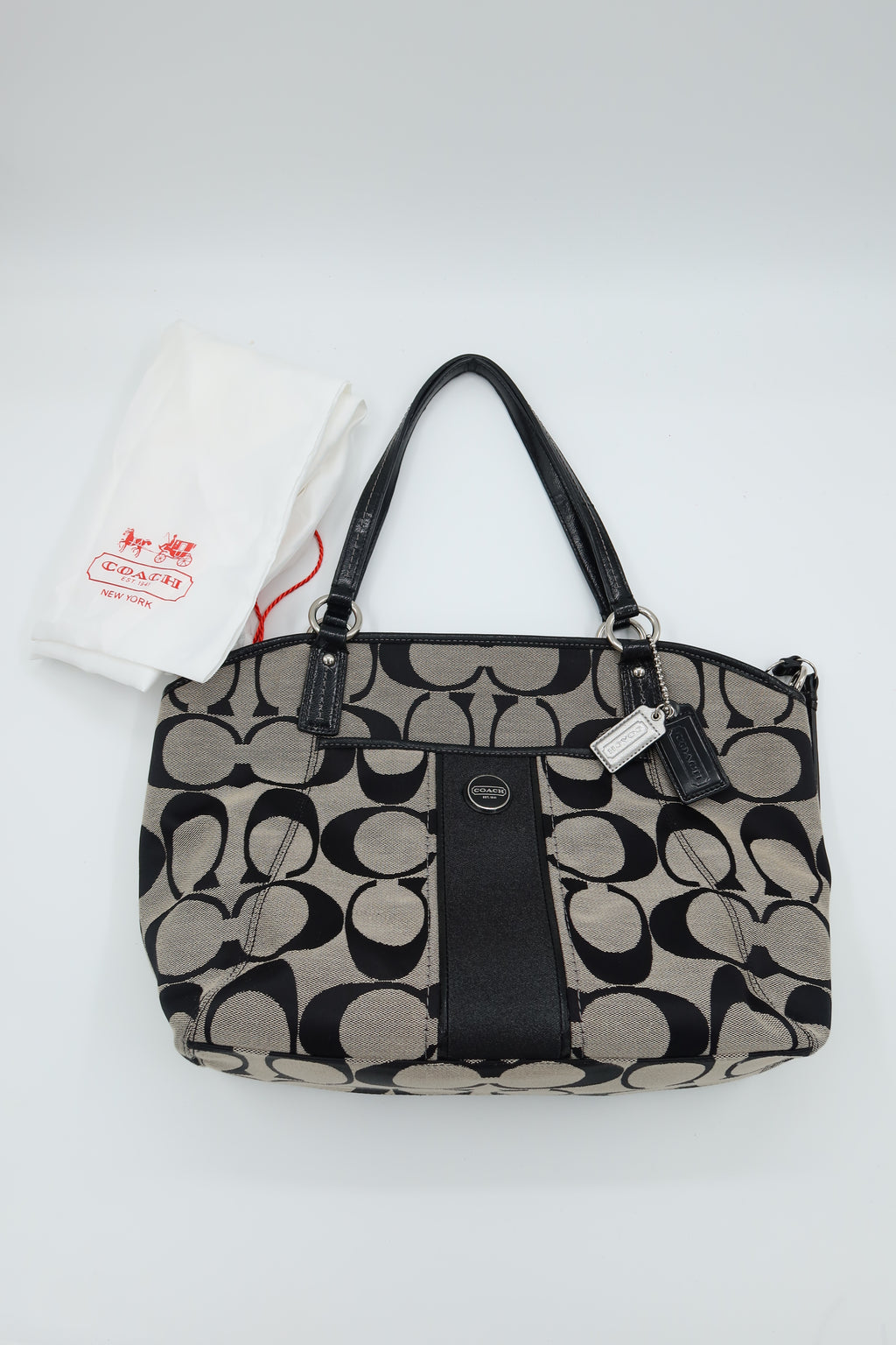 Coach Signature Canvas Tote