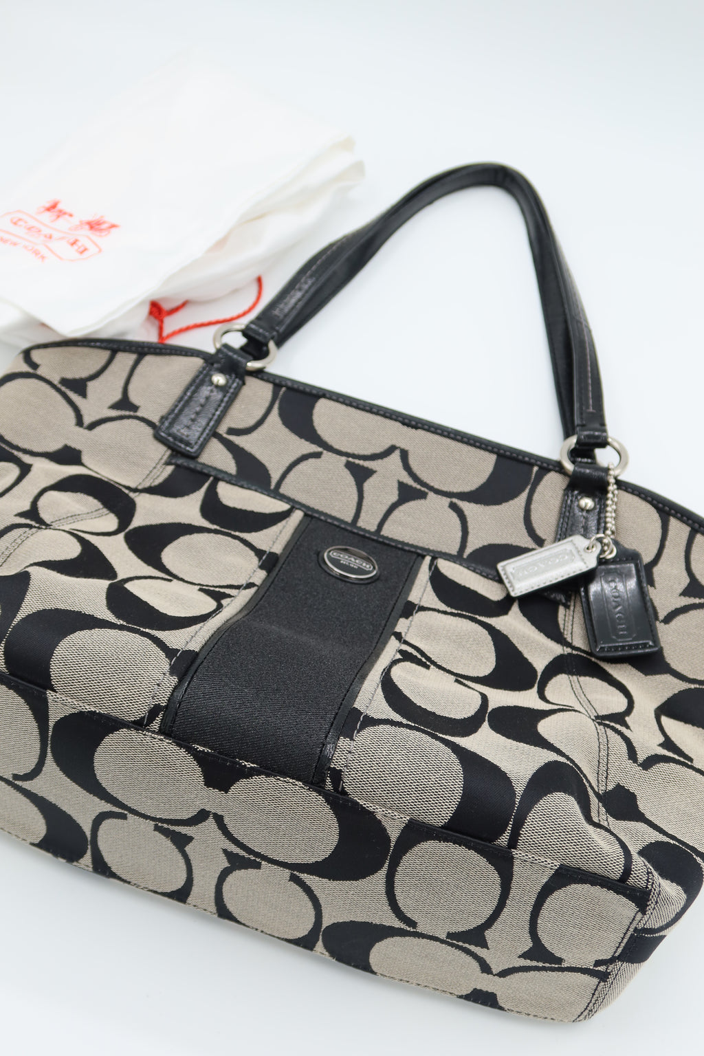 Coach Signature Canvas Tote