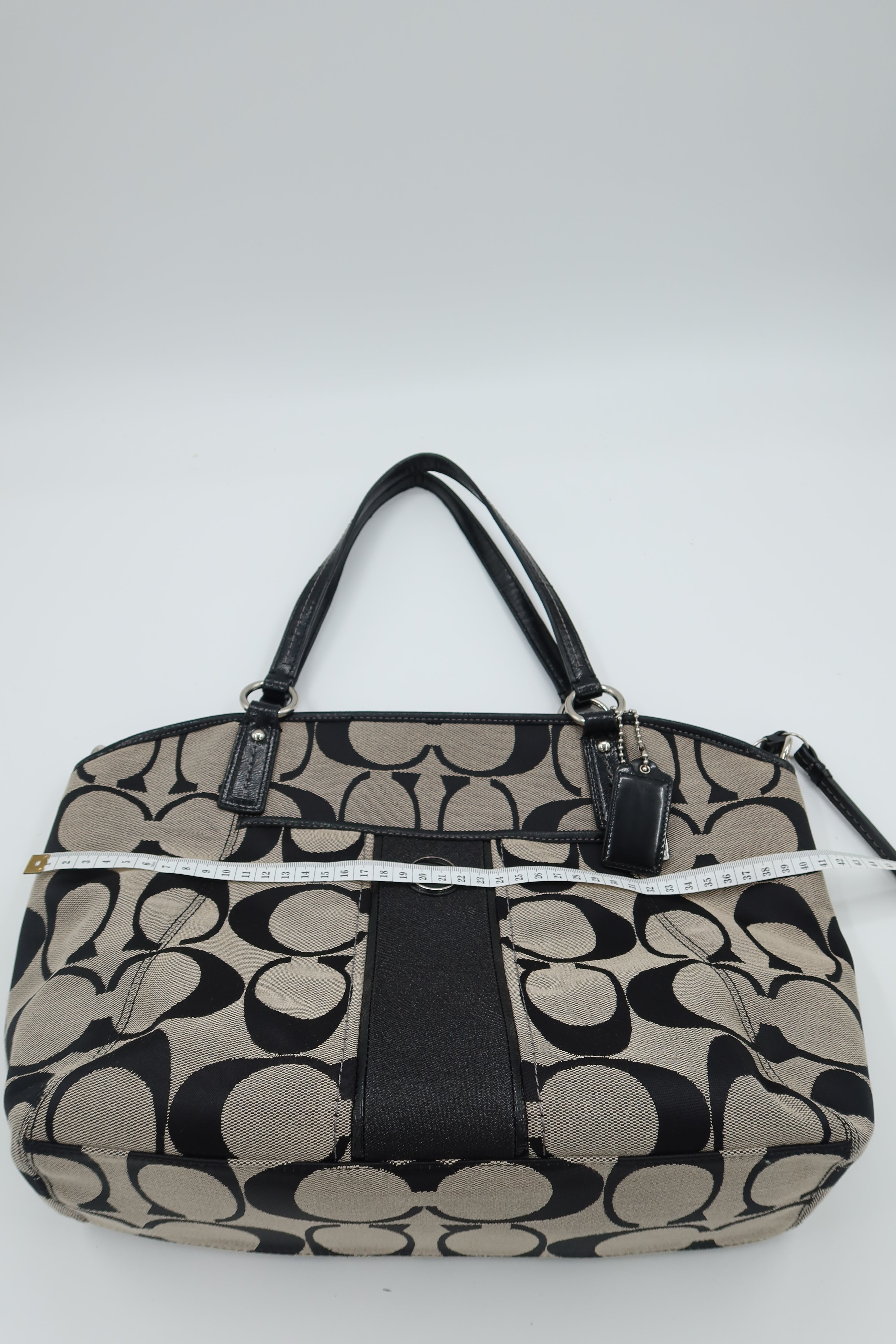 Coach Signature Canvas Tote