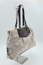 Coach Ashley Dotted Op Art Satchel