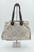 Coach Ashley Dotted Op Art Satchel