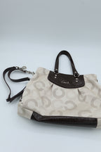 Coach Ashley Dotted Op Art Satchel